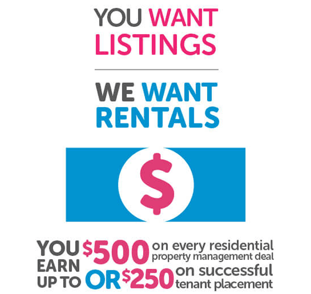 You Want Listings, We Want Rentals.